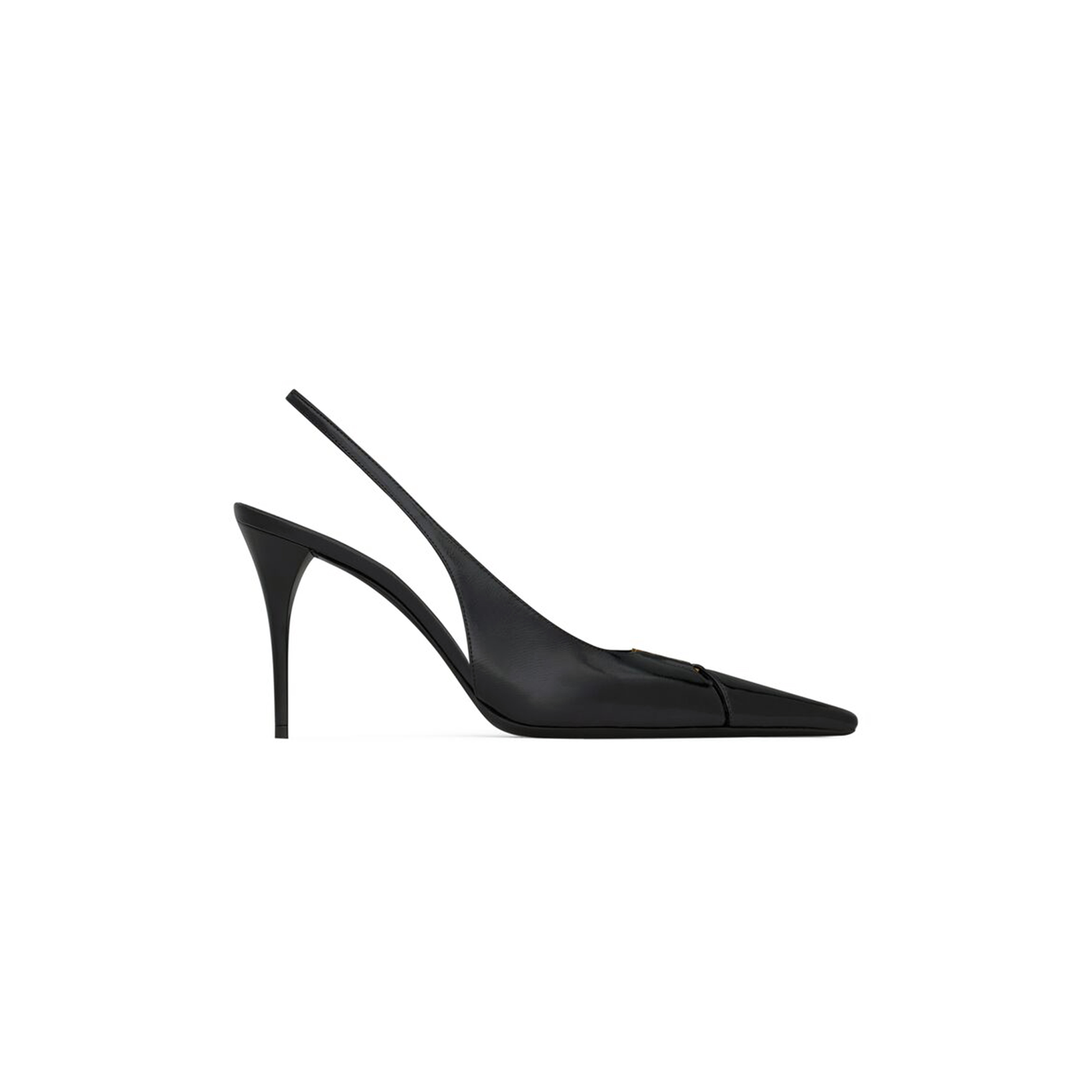 YSL BABYLONE BRETEUIL SLINGBACK PUMPS IN SMOOTH LEATHER 806685AAESX1000 YSL BABYLONE BRETEUIL SLINGBACK PUMPS IN SMOOTH LEATHER 806685AAESX1000